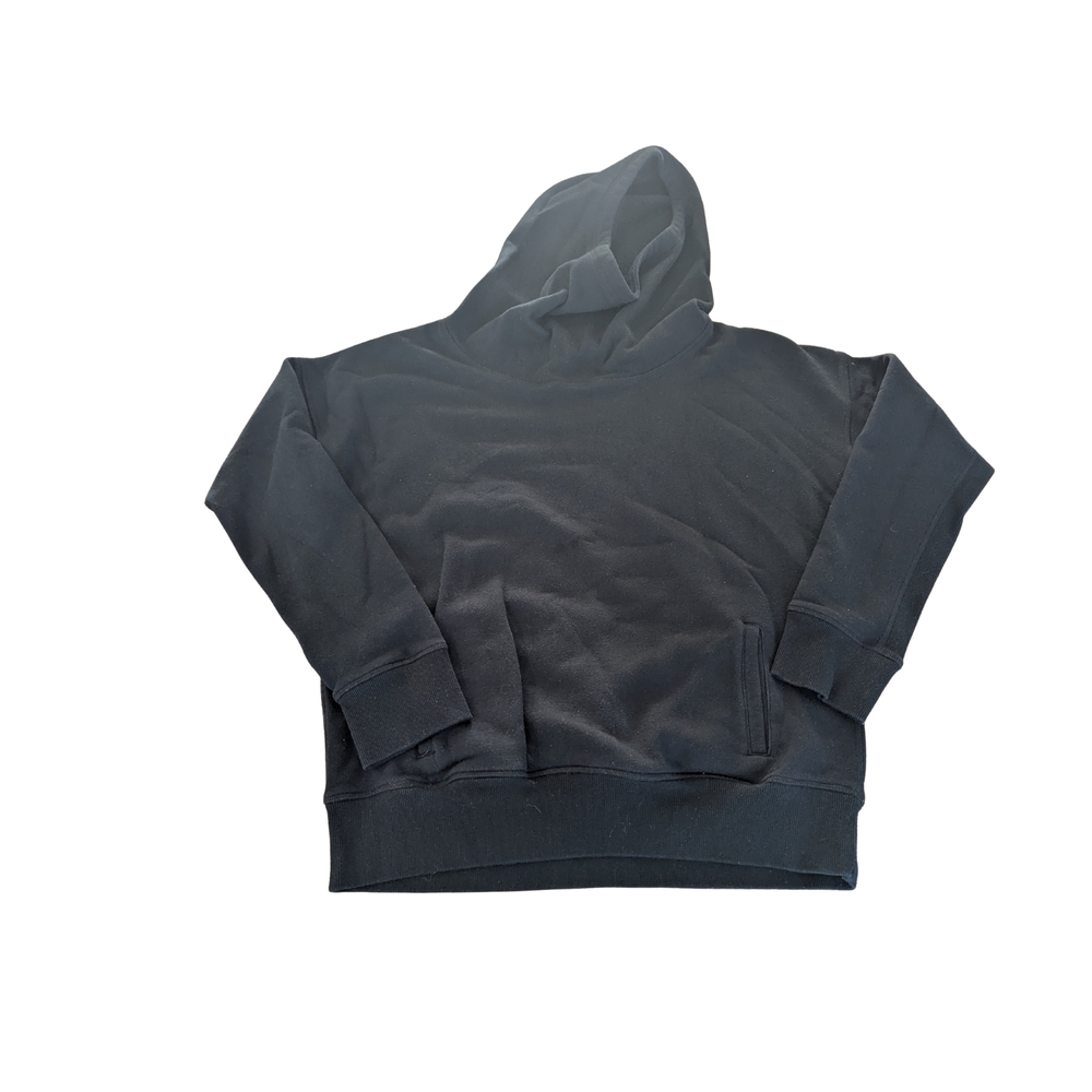 EUC Zyia Active Womens XL Oh So Soft Cowl Neck Hoodie Black